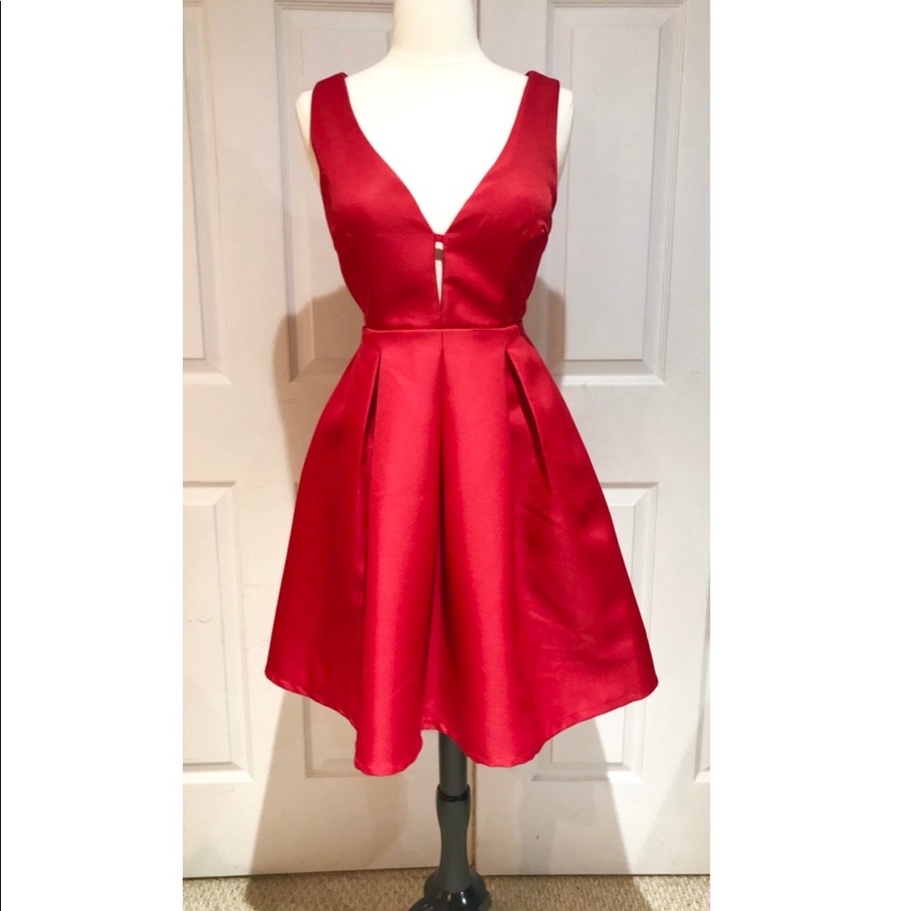 Vibrant Red Dress NWT